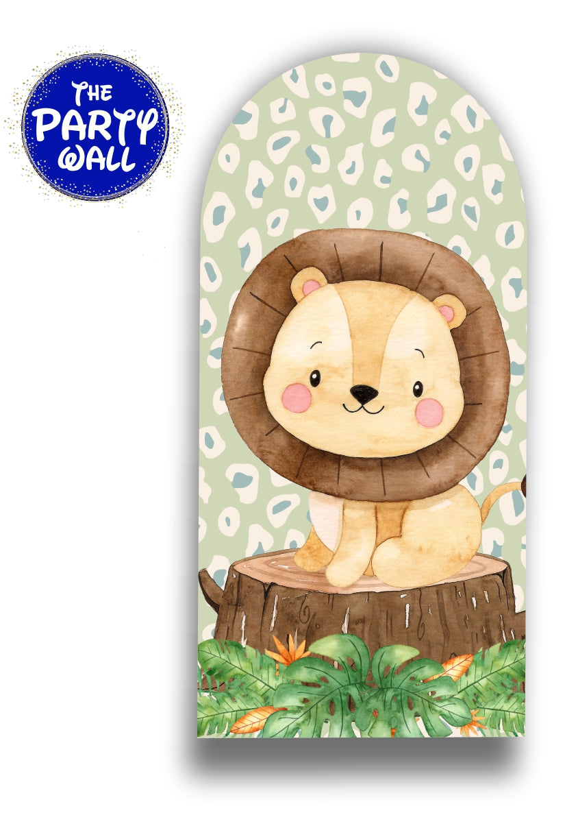 Safari Cute - Funda para mampara de punta redonda