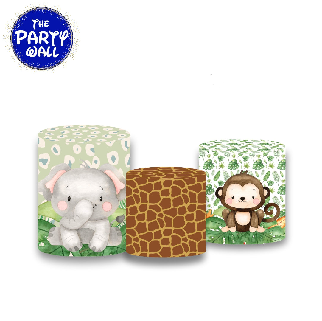 Safari Cute - Fundas para cilindros