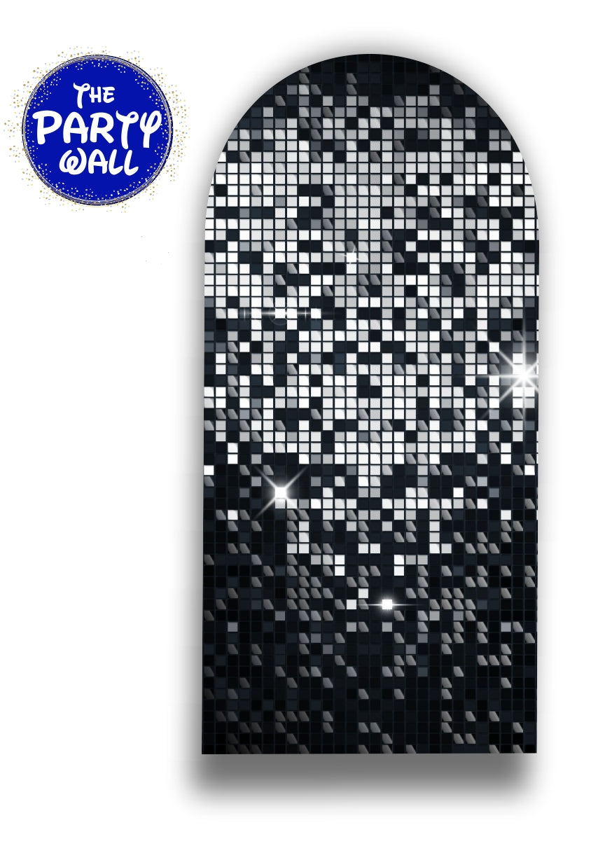 Shimmer Wall - Funda para mampara de punta redonda