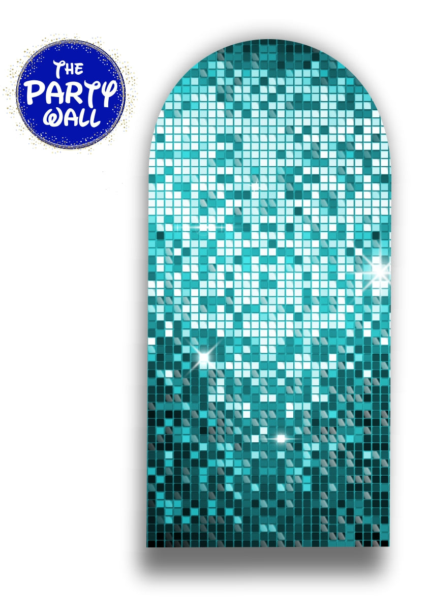 Shimmer Wall - Funda para mampara de punta redonda