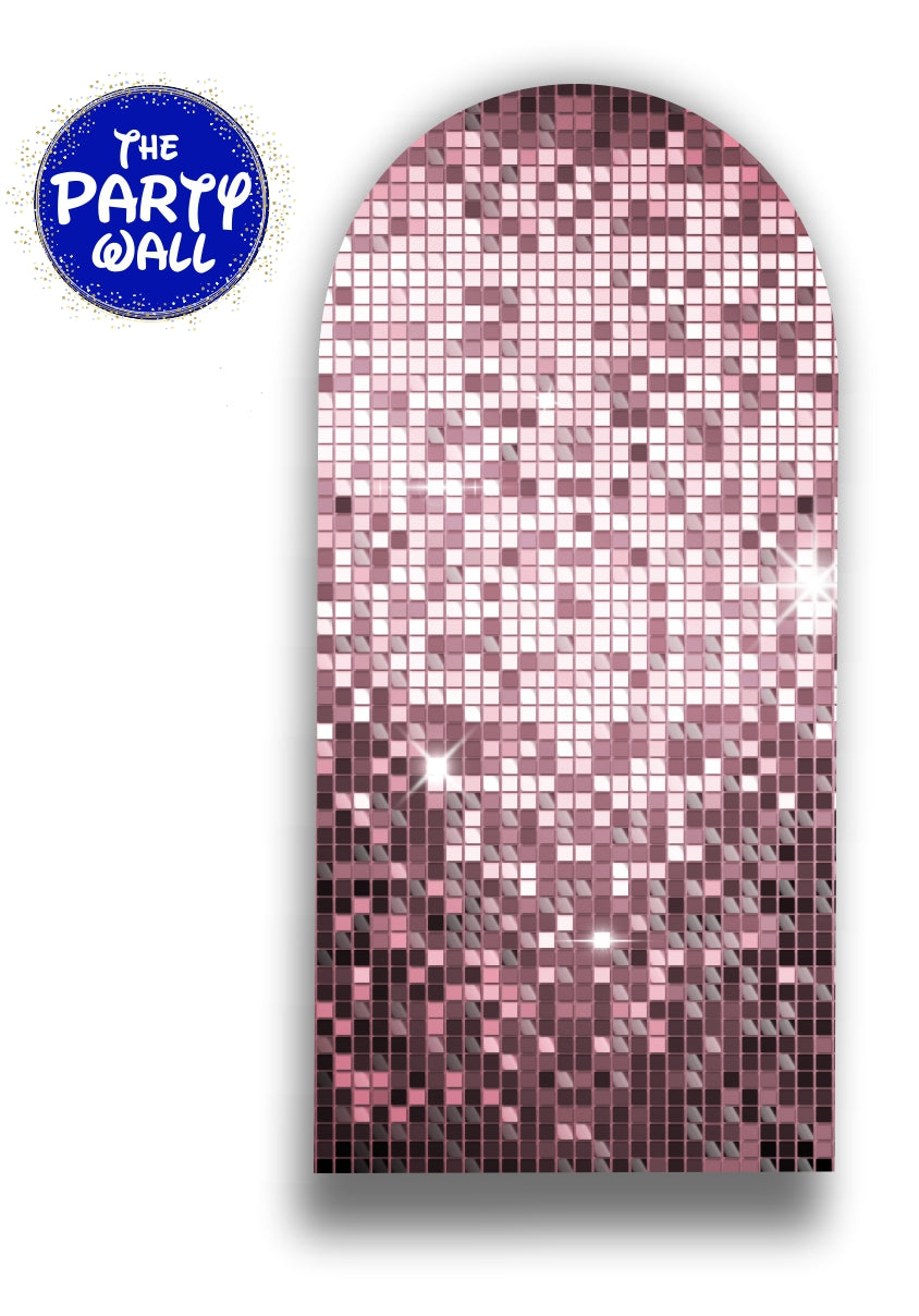 Shimmer Wall - Funda para mampara de punta redonda