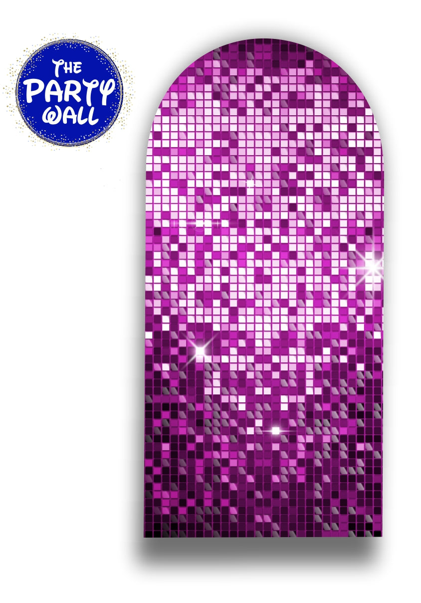 Shimmer Wall - Funda para mampara de punta redonda