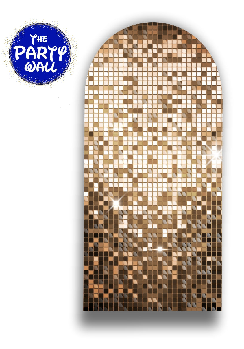 Shimmer Wall - Funda para mampara de punta redonda