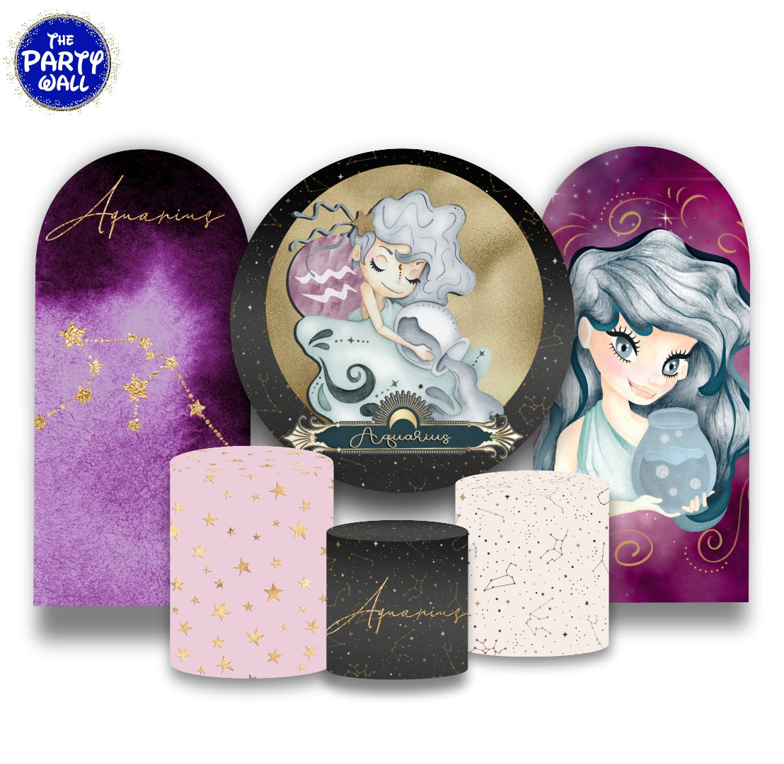 Signos Zodiacales - Fundas para set + 2 complementos