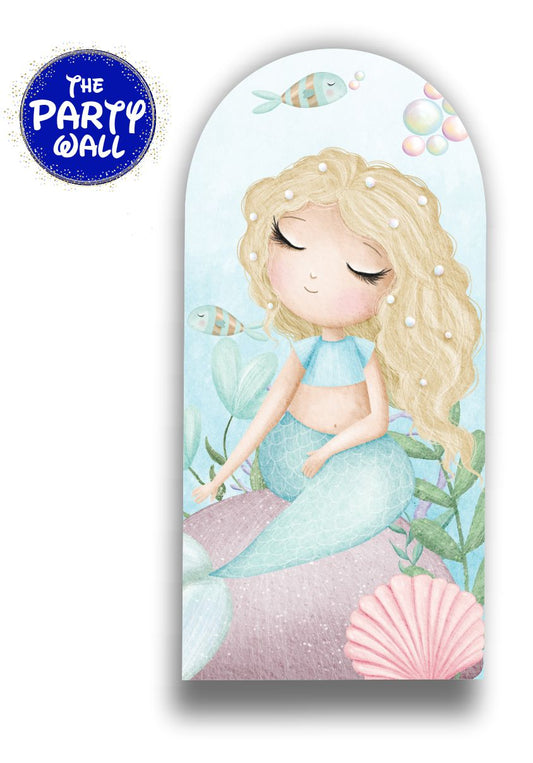 Sirenas Cute - Funda para mampara de punta redonda