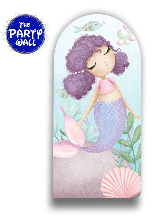 Sirenas Cute - Funda para mampara de punta redonda