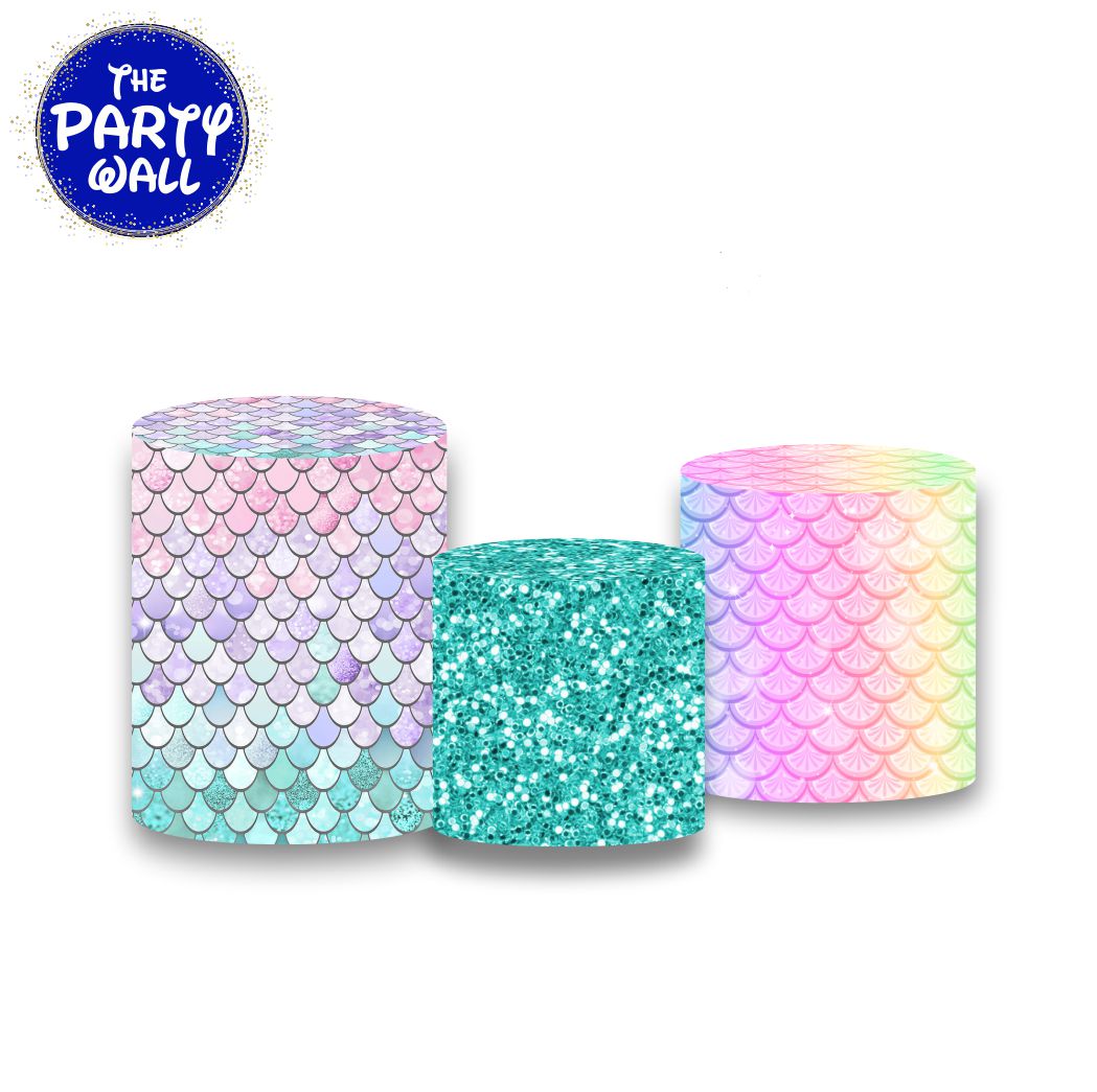 Sirenas Cute - Fundas para cilindros