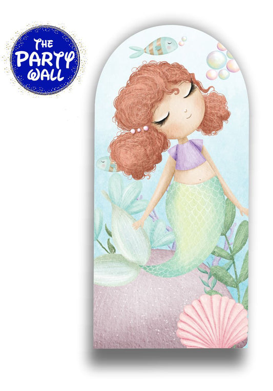 Sirenas Cute - Funda para mampara de punta redonda