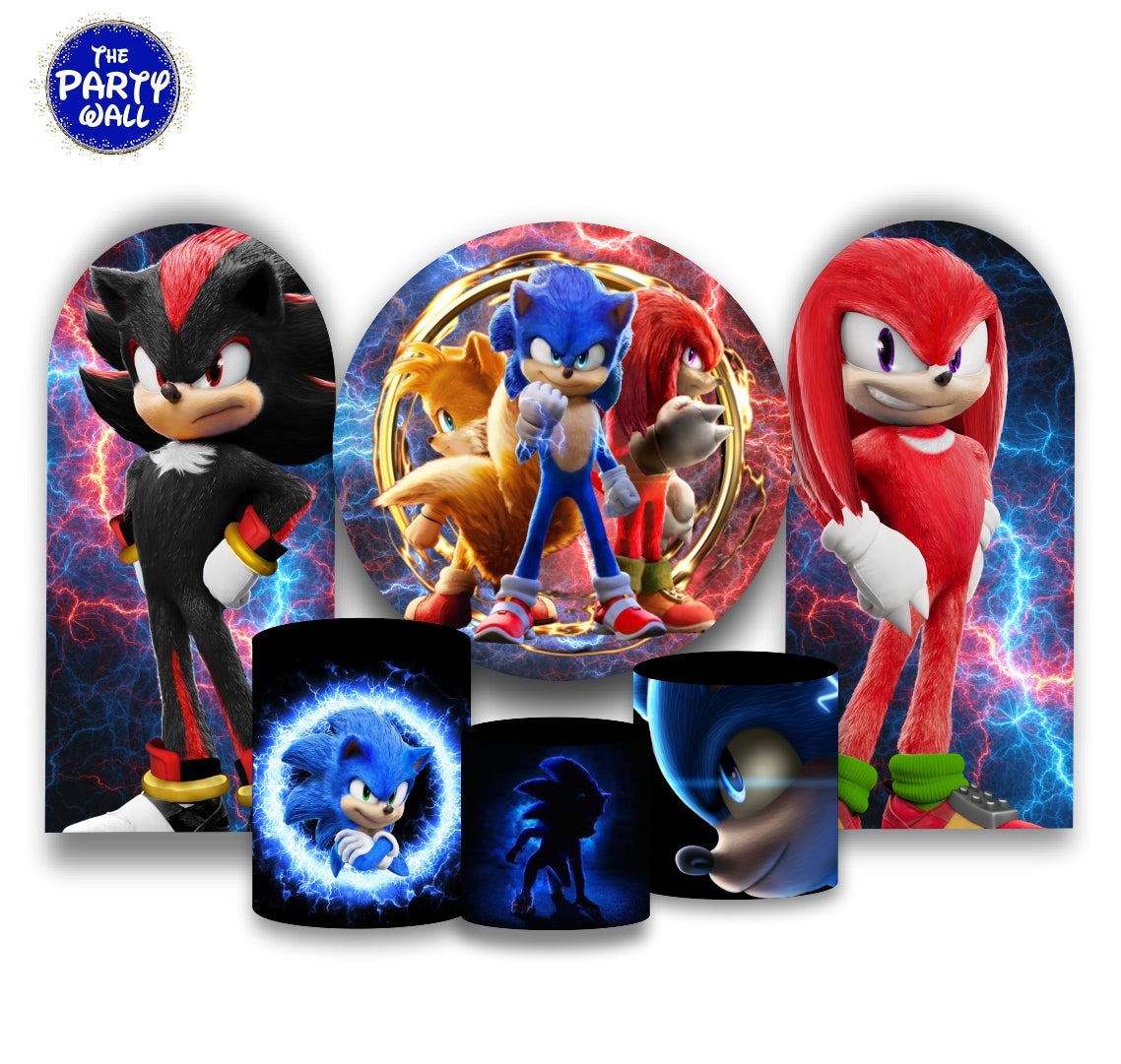 Sonic - Fundas para set + 2 complementos
