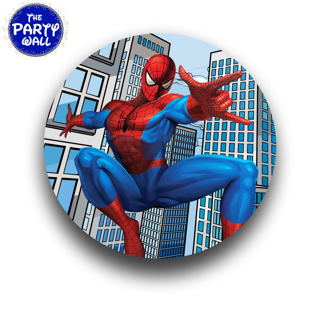 Spiderman - Funda para mampara circular