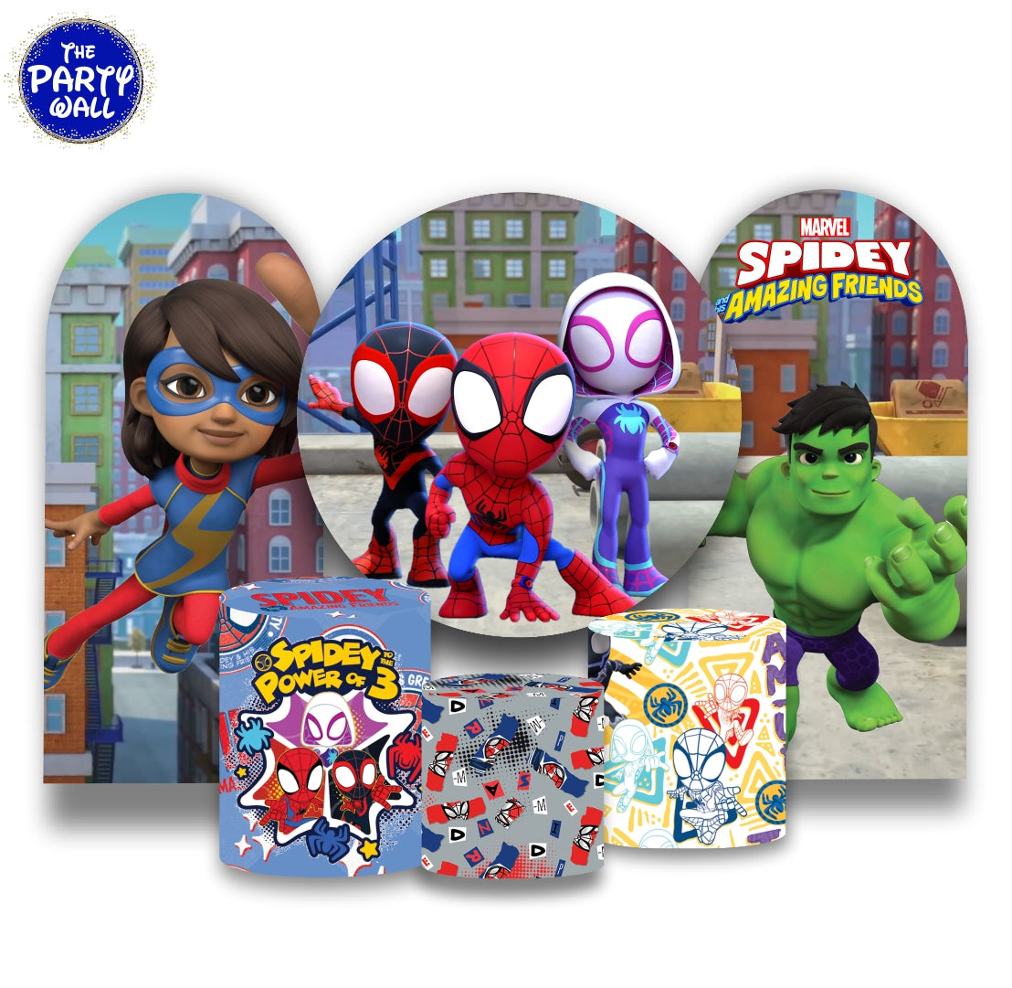 Spidey - Fundas para set + 2 complementos