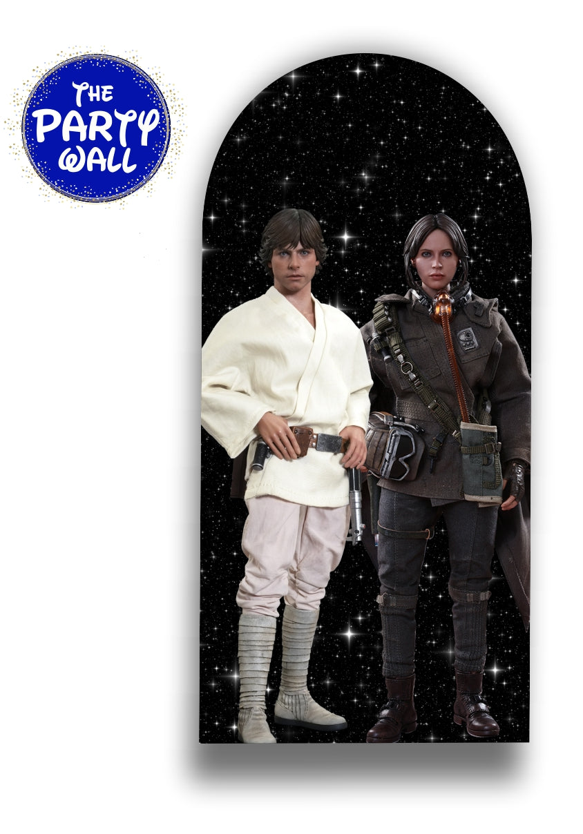 Star Wars - Funda para mampara de punta redonda
