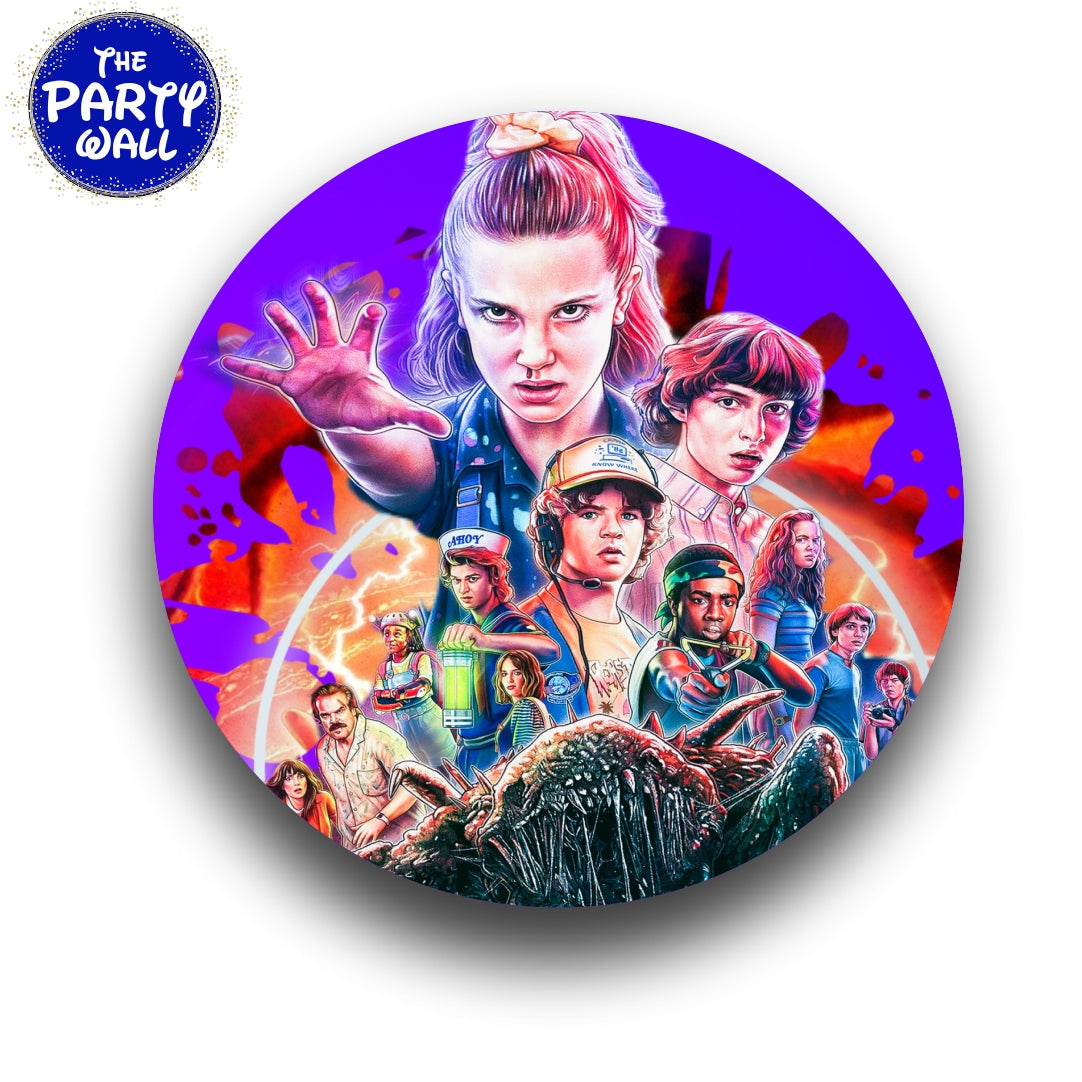 Stranger Things - Funda para mampara circular