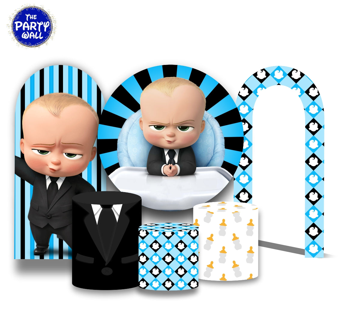 Un Jefe en Pañales/Baby Boss - Fundas para set sencillo + 2 complementos