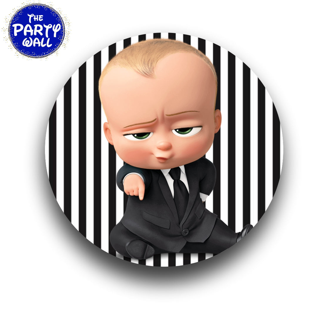 Un Jefe en Pañales/Baby Boss - Funda para mampara circular