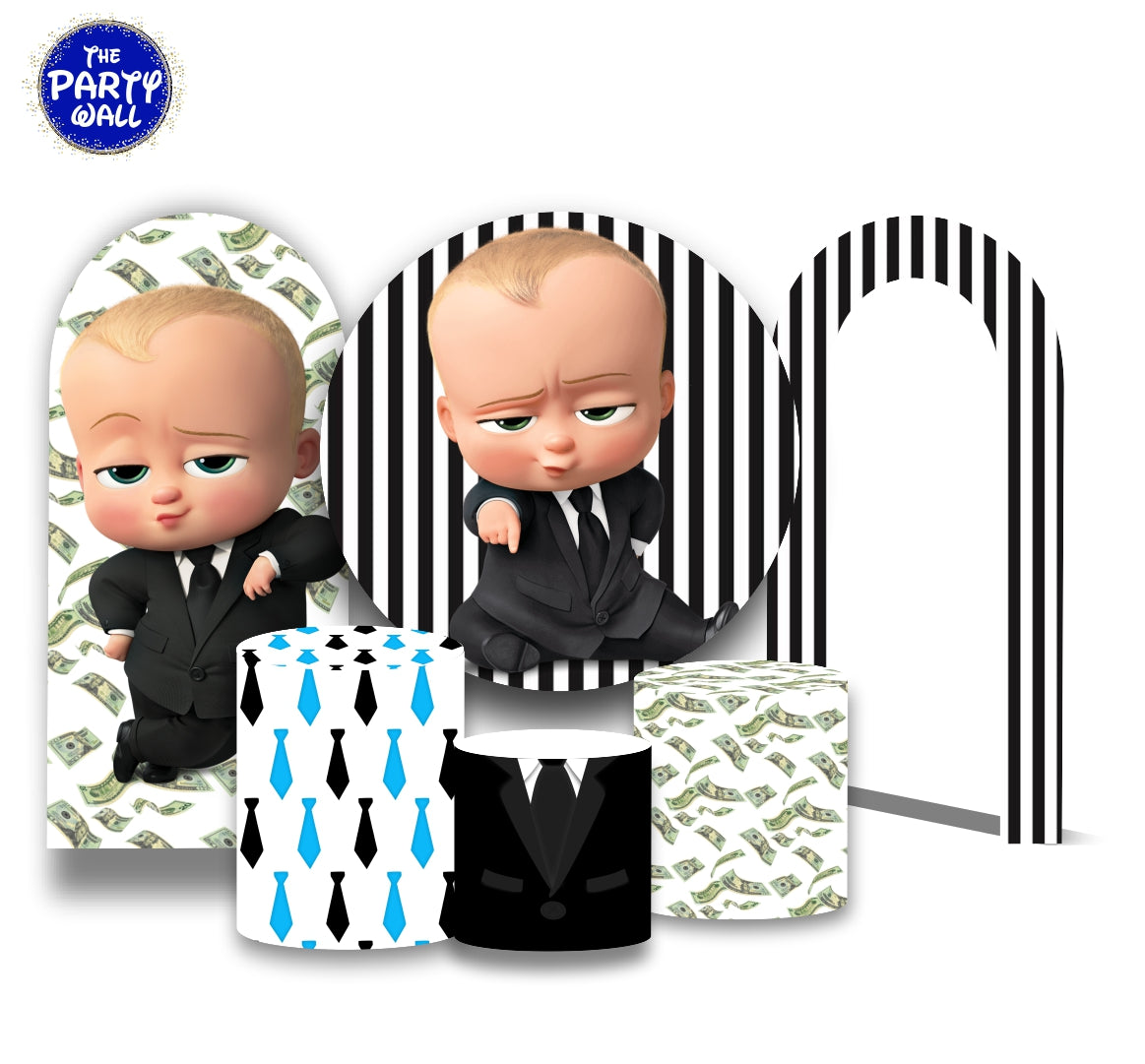 Un Jefe en Pañales/Baby Boss - Fundas para set sencillo + 2 complementos