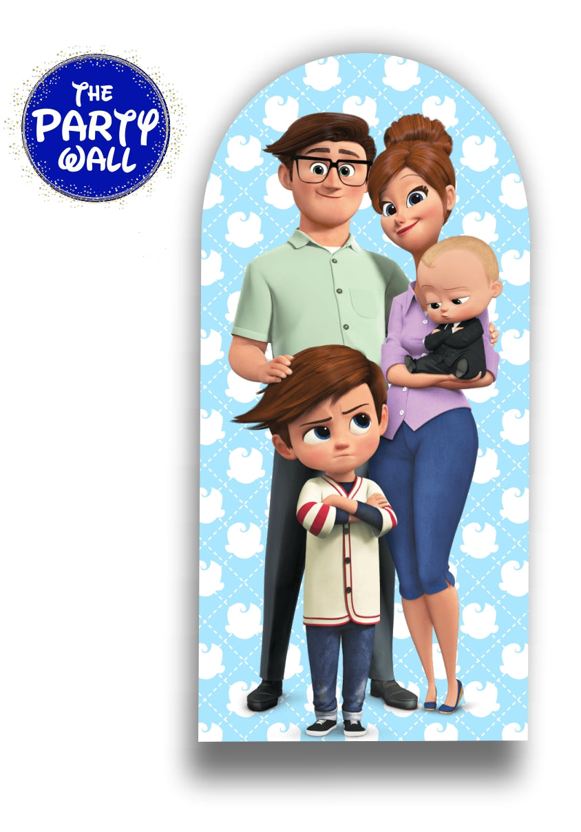 Un Jefe en Pañales/Baby Boss - Funda para mampara de punta redonda