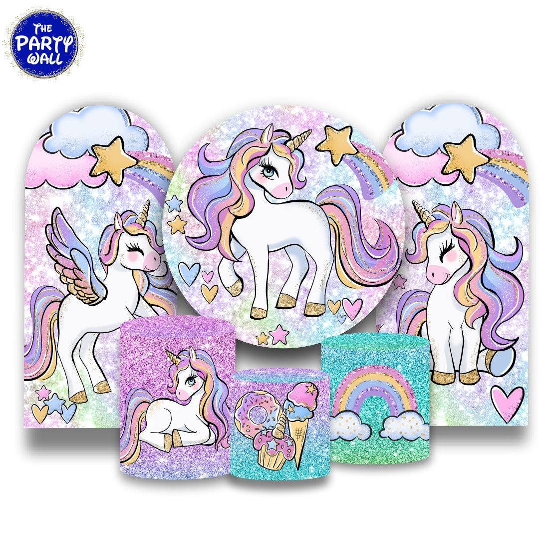 Unicornio - Fundas para set + 2 complementos