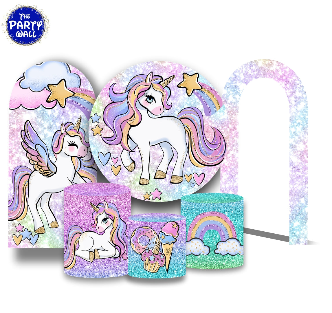 Unicornio - Fundas para set sencillo + 2 complementos