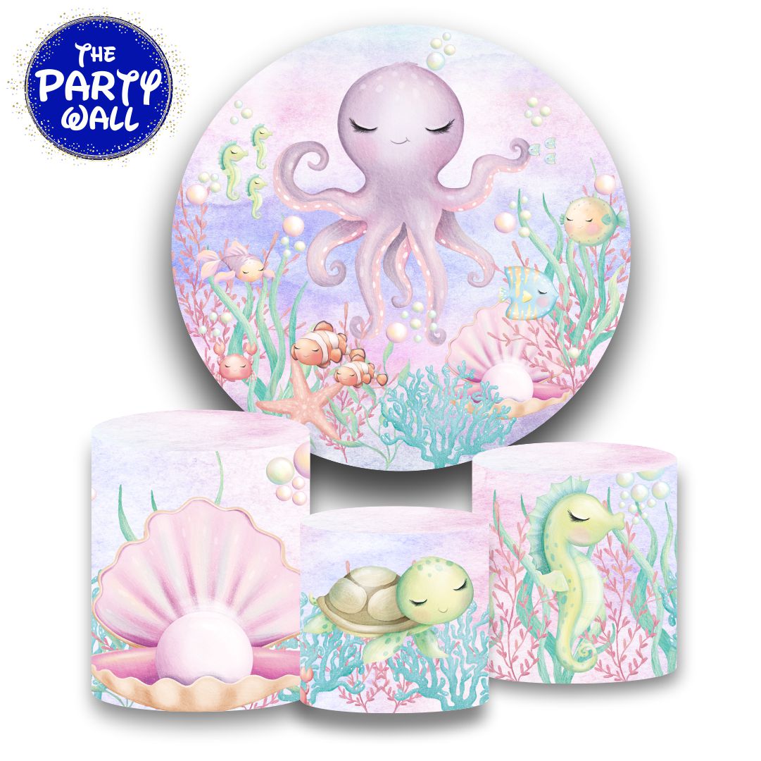 Vida Marina Cute - Fundas para set sencillo