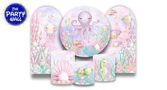 Vida Marina Cute - Fundas para set + 2 complementos