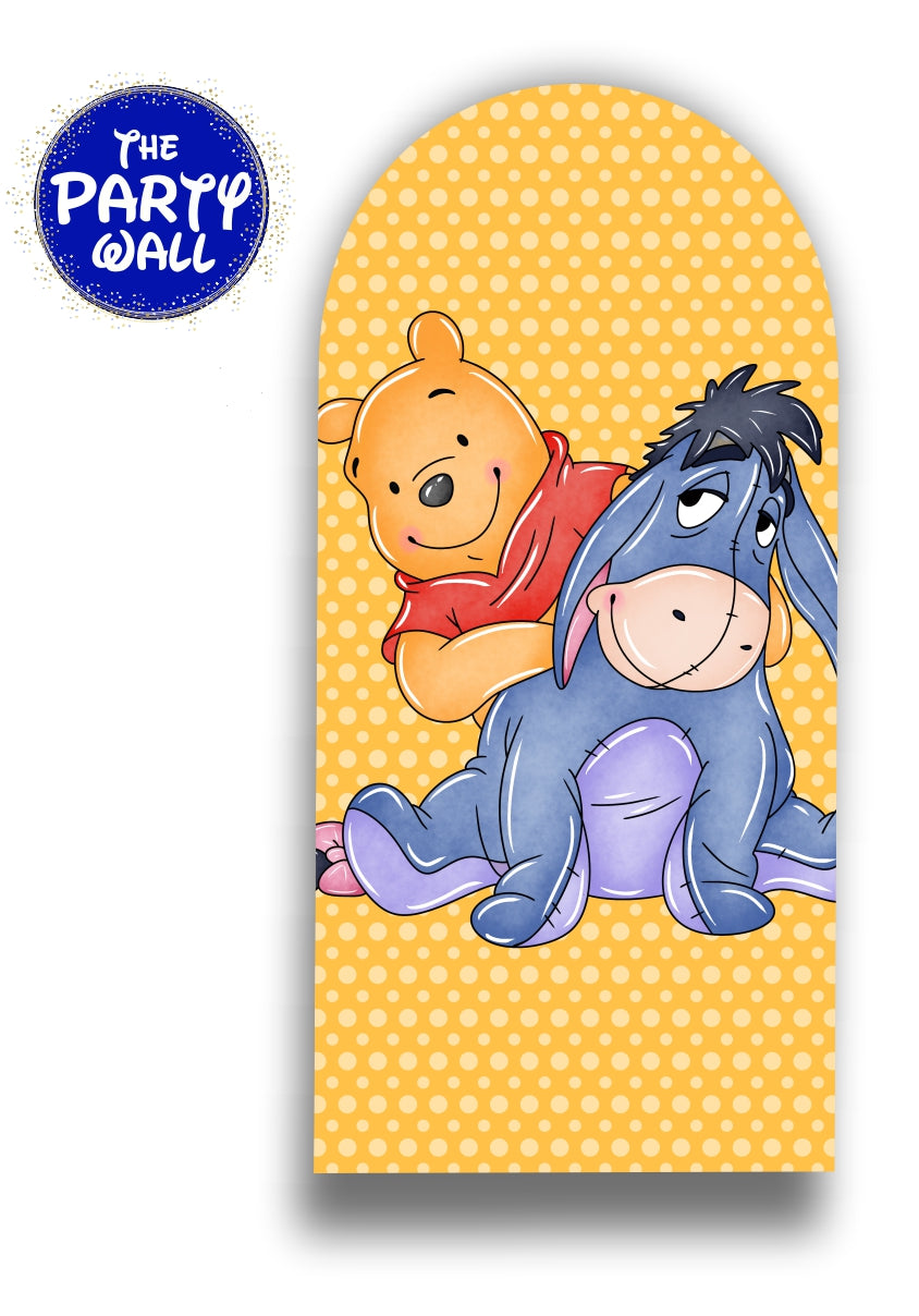 Winnie Pooh - Funda para mampara de punta redonda