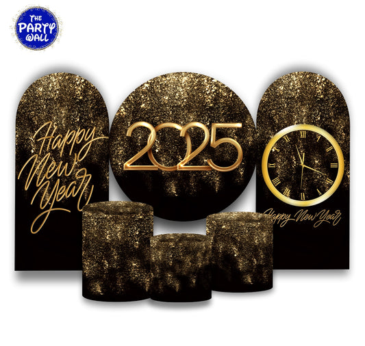 Año Nuevo - Fundas para set + 2 complementos