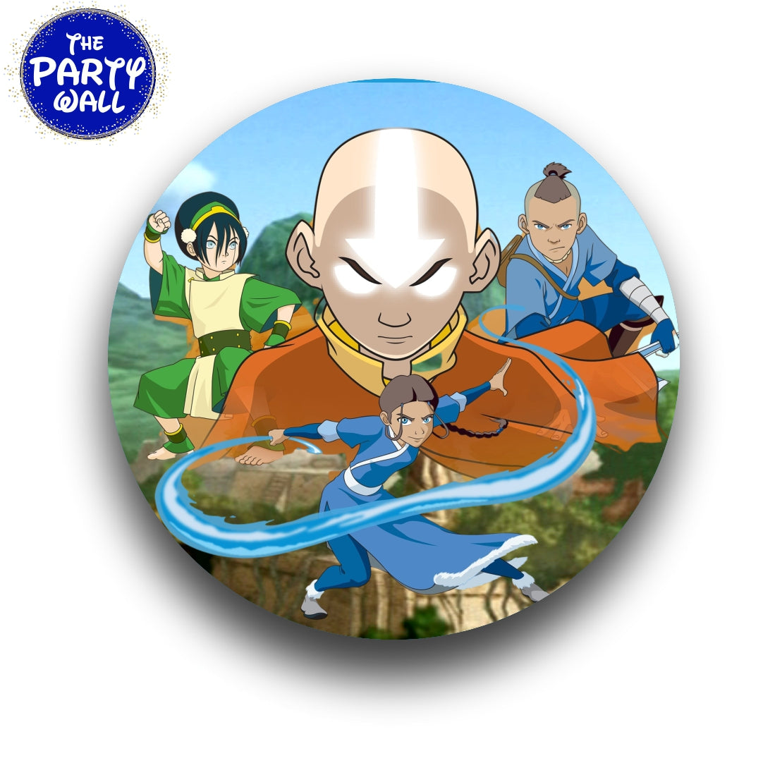 Avatar La Leyenda de Aang - Funda para mampara circular