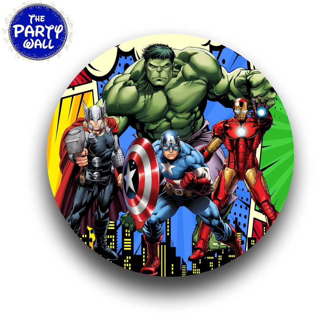 Avengers - Funda para mampara circular
