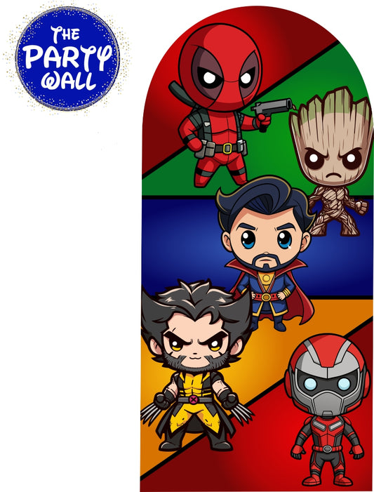 Avengers - Funda para mampara de punta redonda