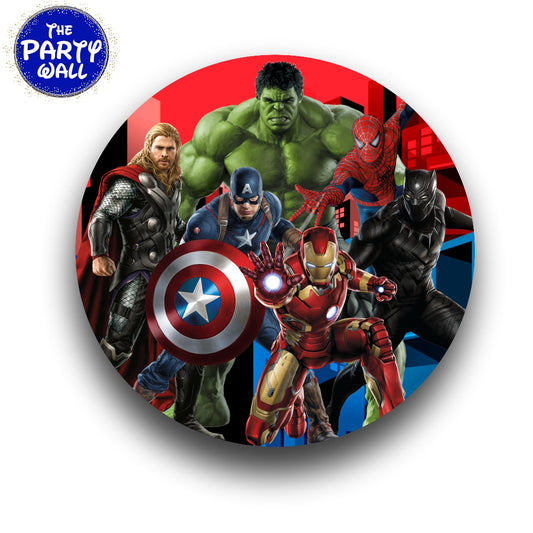 Avengers - Funda para mampara circular