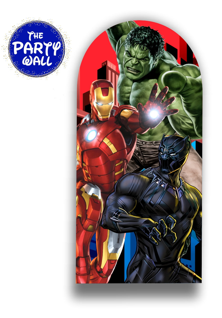 Avengers - Funda para mampara de punta redonda