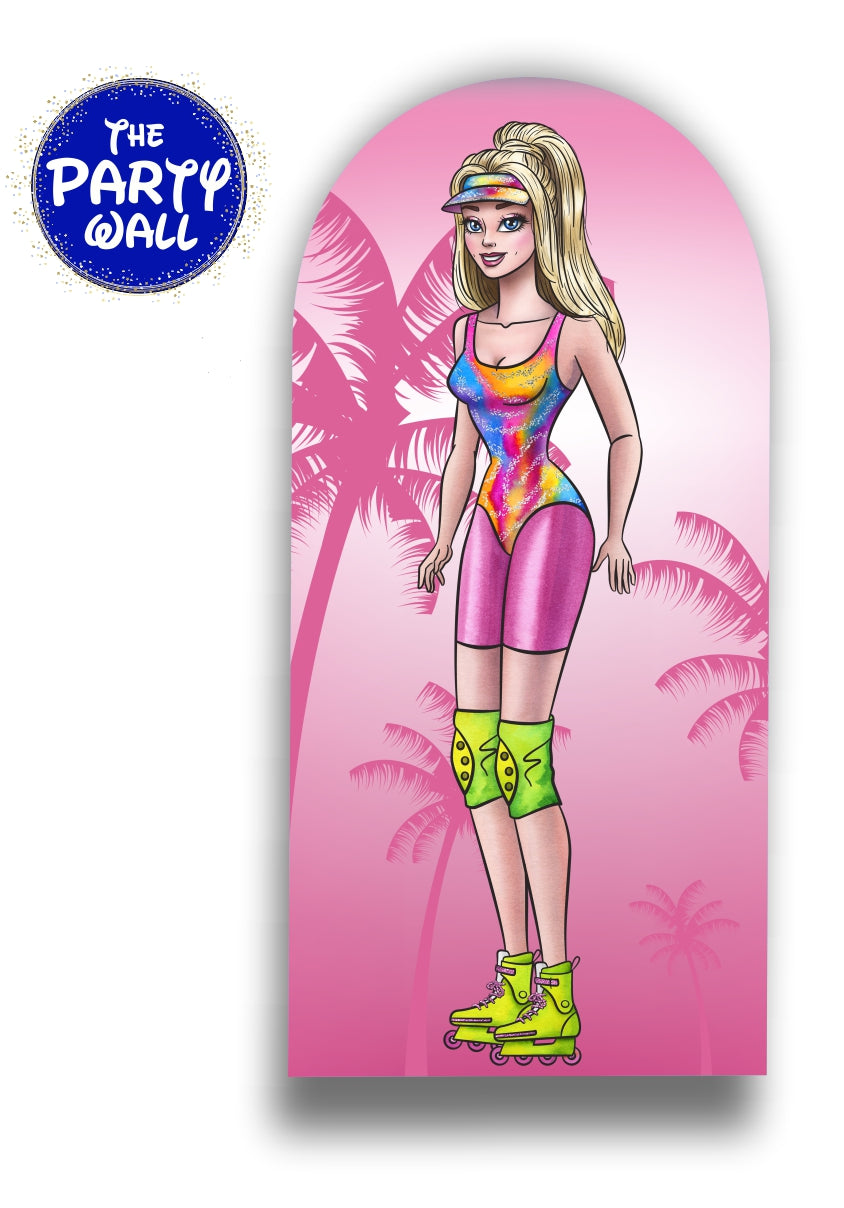 Barbie - Funda para mampara de punta redonda