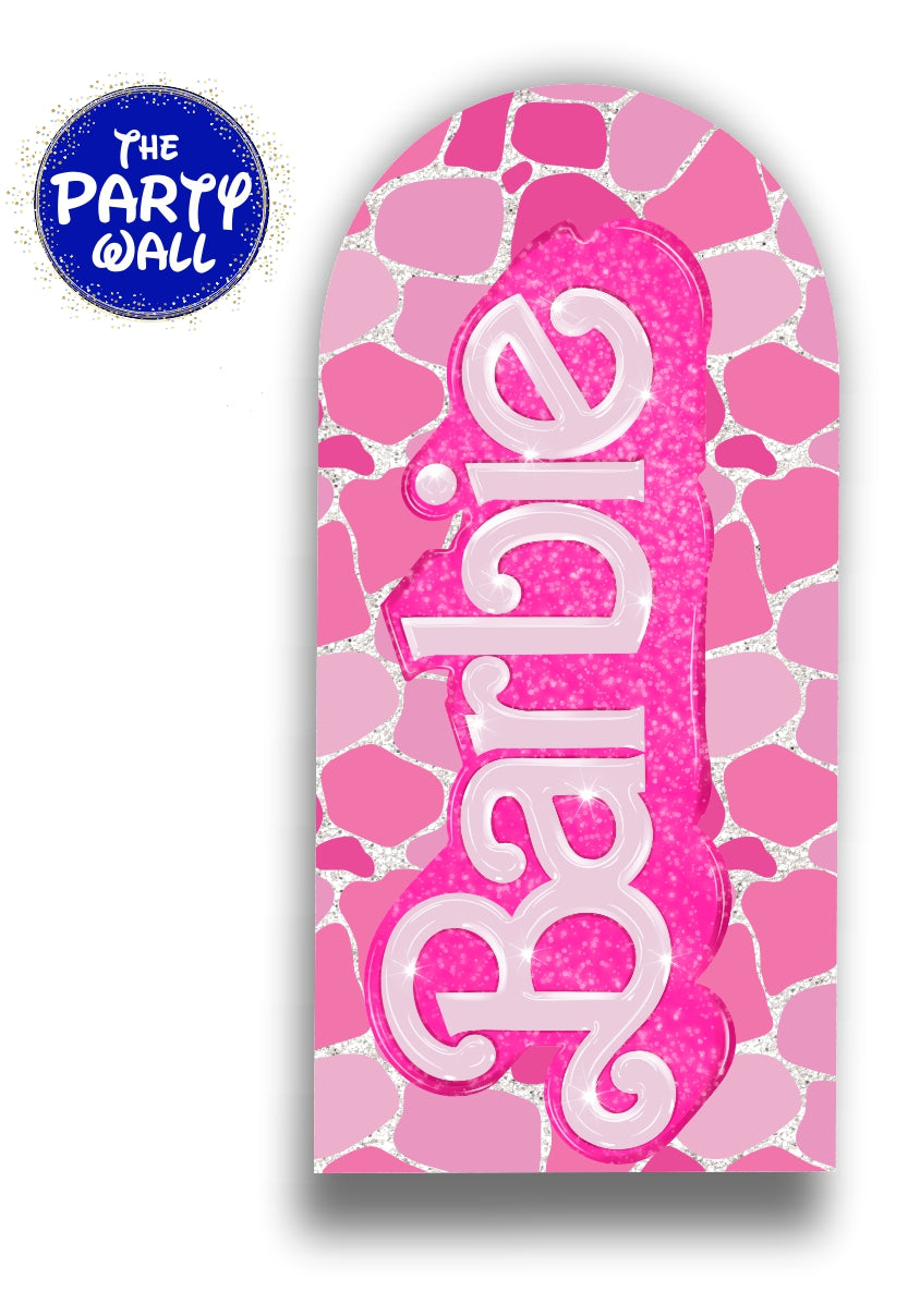 Barbie - Funda para mampara de punta redonda