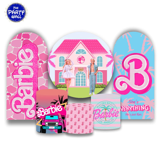 Barbie - Fundas para set + 2 complementos