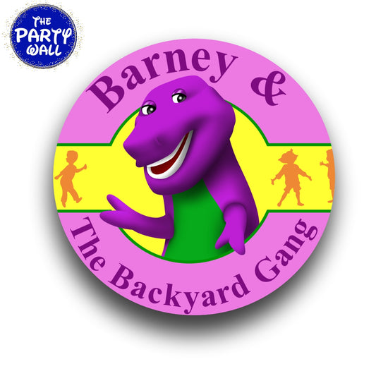 Barney - Funda para mampara circular