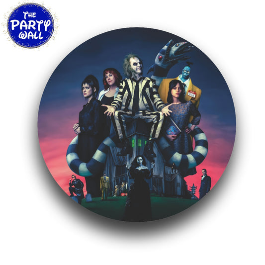 Beetlejuice - Funda para mampara circular