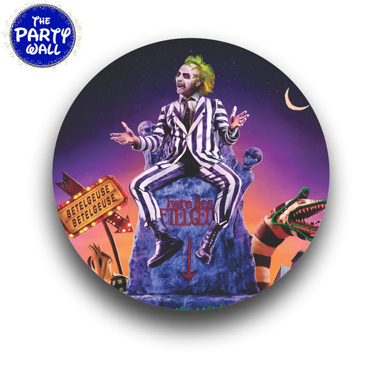 Beetlejuice - Funda para mampara circular