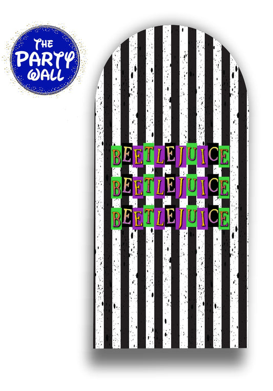 Beetlejuice - Funda para mampara de punta redonda