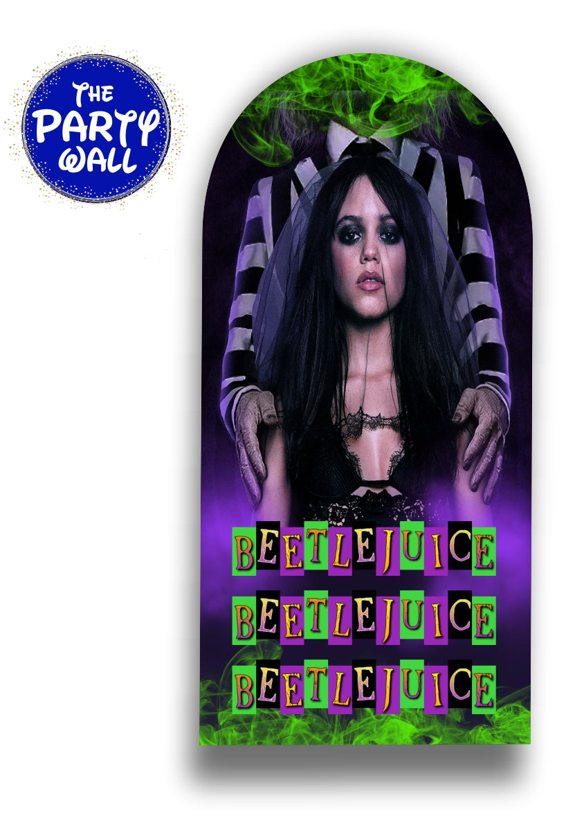 Beetlejuice - Funda para mampara de punta redonda