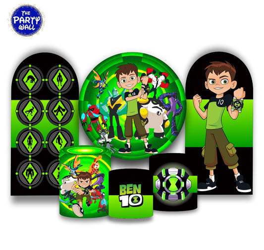 Ben 10 - Fundas para set + 2 complementos