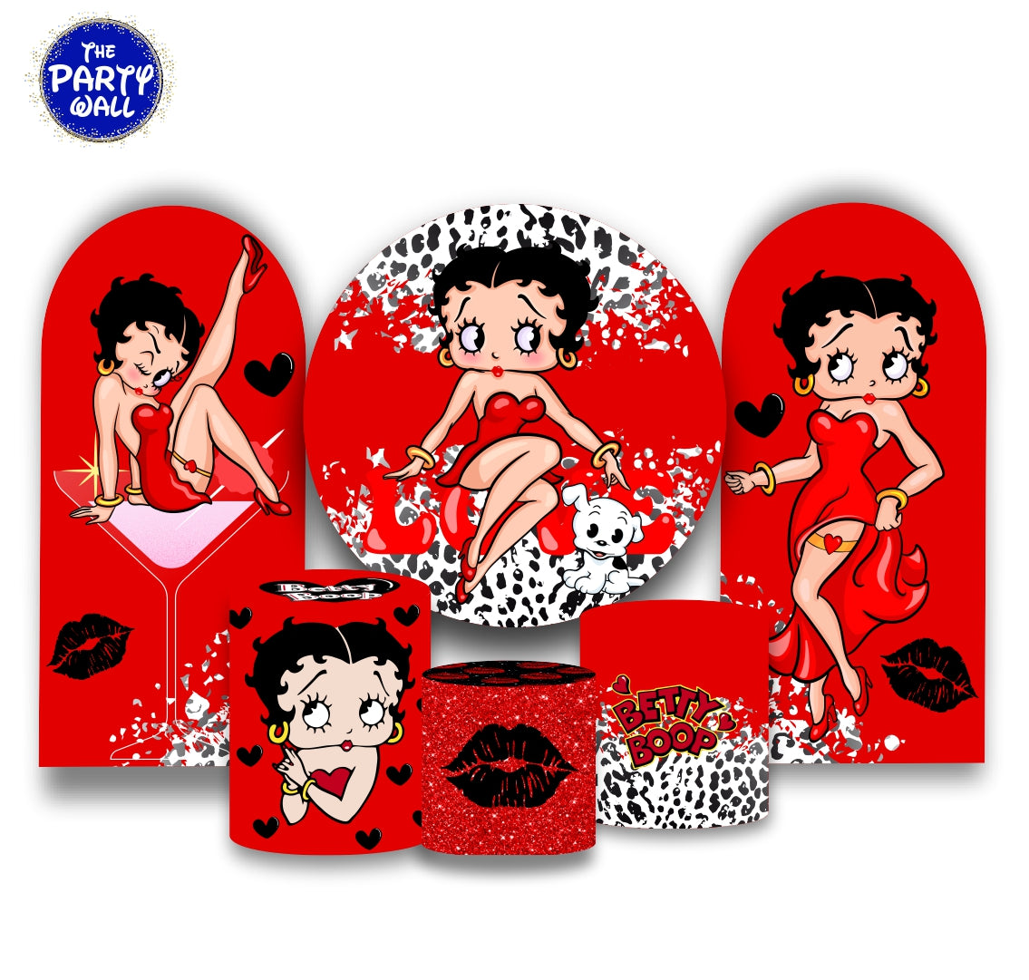 Betty Boop - Fundas para set + 2 complementos