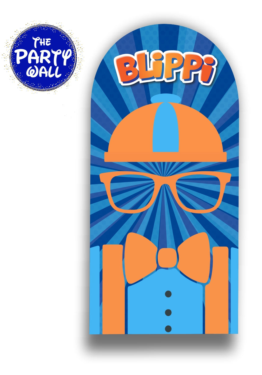 Blippi - Funda para mampara de punta redonda