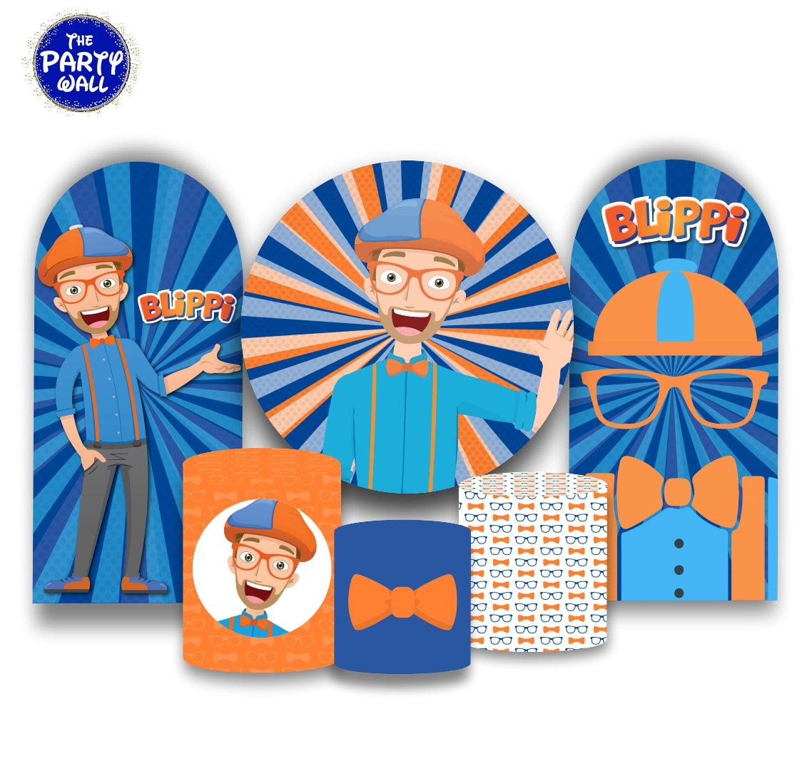 Blippi - Fundas para set + 2 complementos