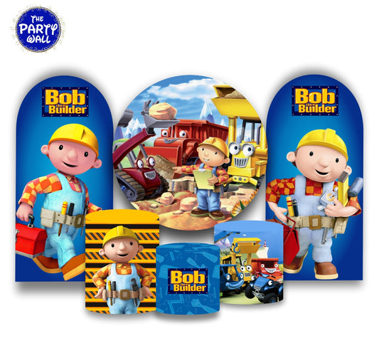 Bob el Constructor - Fundas para set + 2 complementos