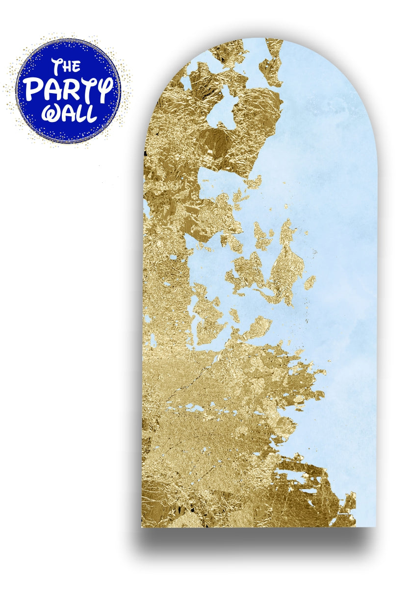 Aesthetic Gold - Funda para mampara de punta redonda