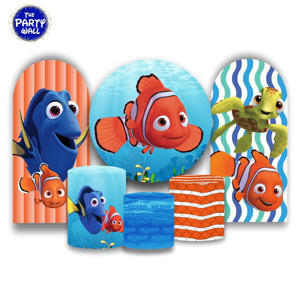 Buscando a Nemo - Fundas para set + 2 complementos