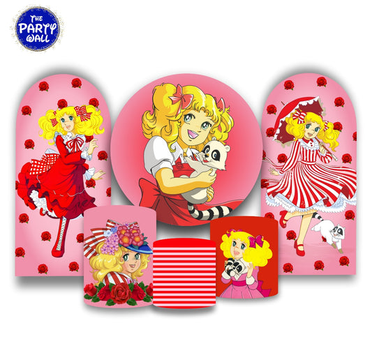 Candy Candy - Fundas para set + 2 complementos