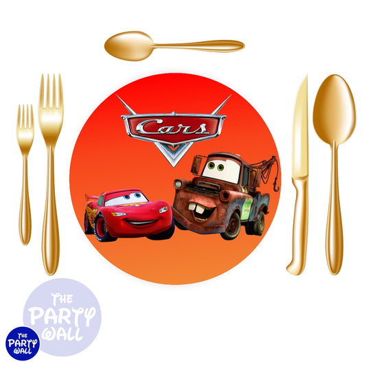 Cars - Funda cubre platos