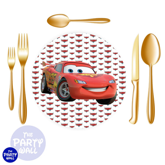 Cars - Funda cubre platos